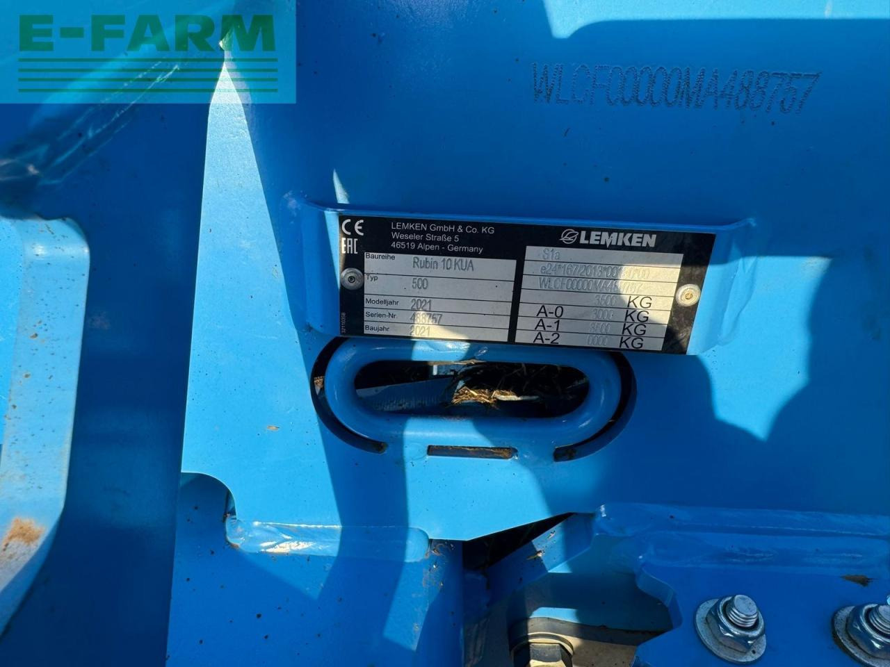 Lemken rubin 10 500 kua - Cover crop: photos 1 Lemken rubin 10 500 kua - Cover crop: photos 1