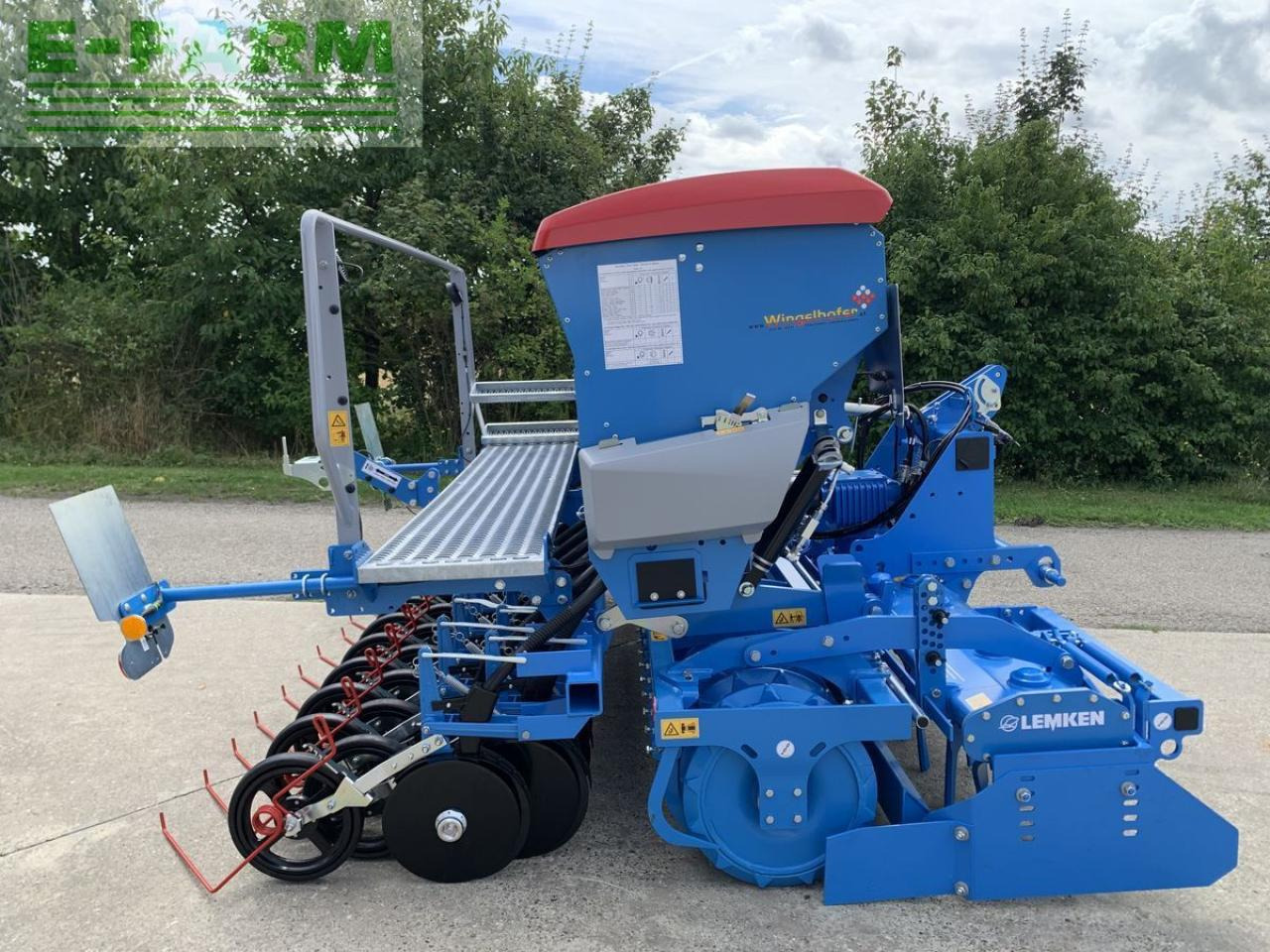 Lemken zirkon 8 & saphir 10 - Combiné de semis: photos 4 Lemken zirkon 8 & saphir 10 - Combiné de semis: photos 4