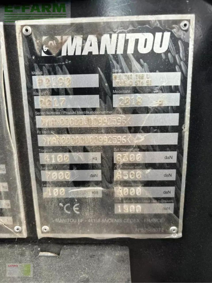 Manitou mlt 741 - Chariot télescopique: photos 3 Manitou mlt 741 - Chariot télescopique: photos 3