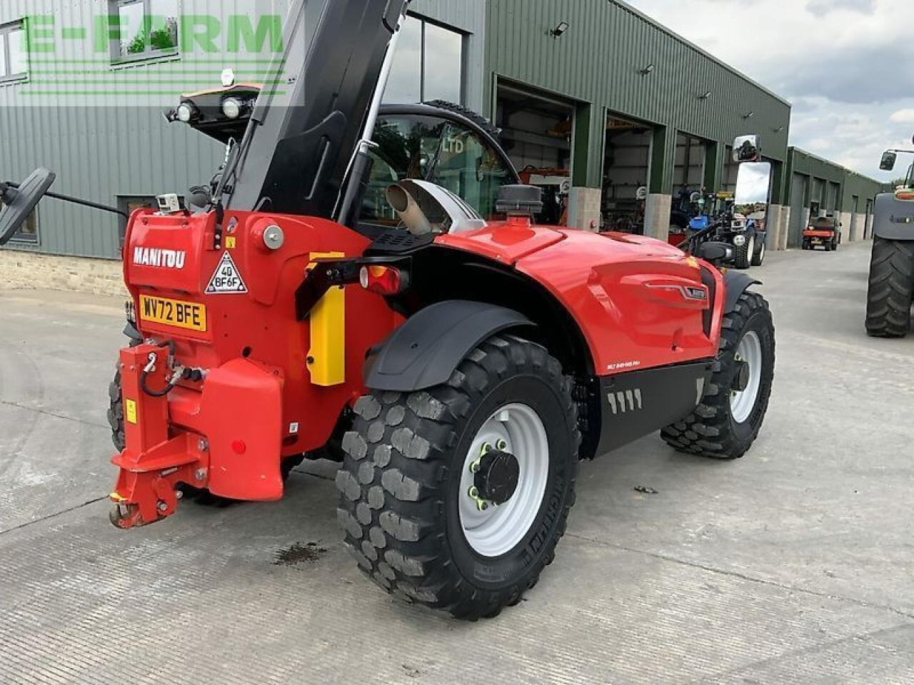 Chariot télescopique Manitou mlt 841-145 ps+ telehandler (st23226): photos 12