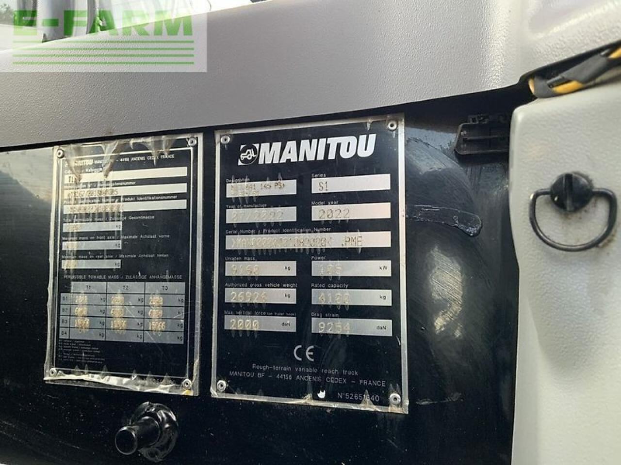 Chariot télescopique Manitou mlt 841-145 ps+ telehandler (st23226): photos 18
