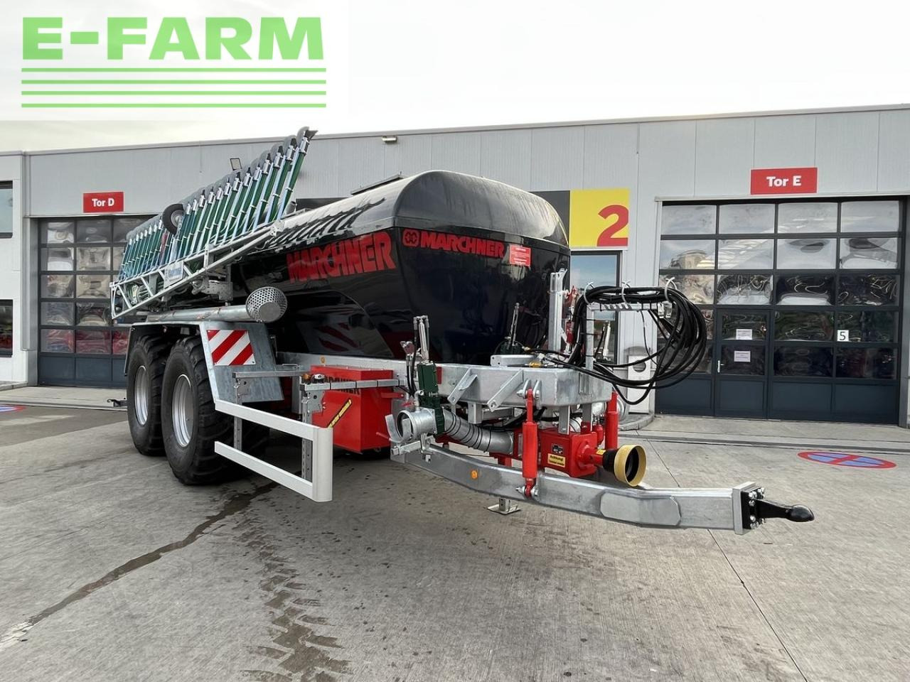 Marchner pumpfasswagen 15500 l tandem - Tonne à lisier: photos 2 Marchner pumpfasswagen 15500 l tandem - Tonne à lisier: photos 2