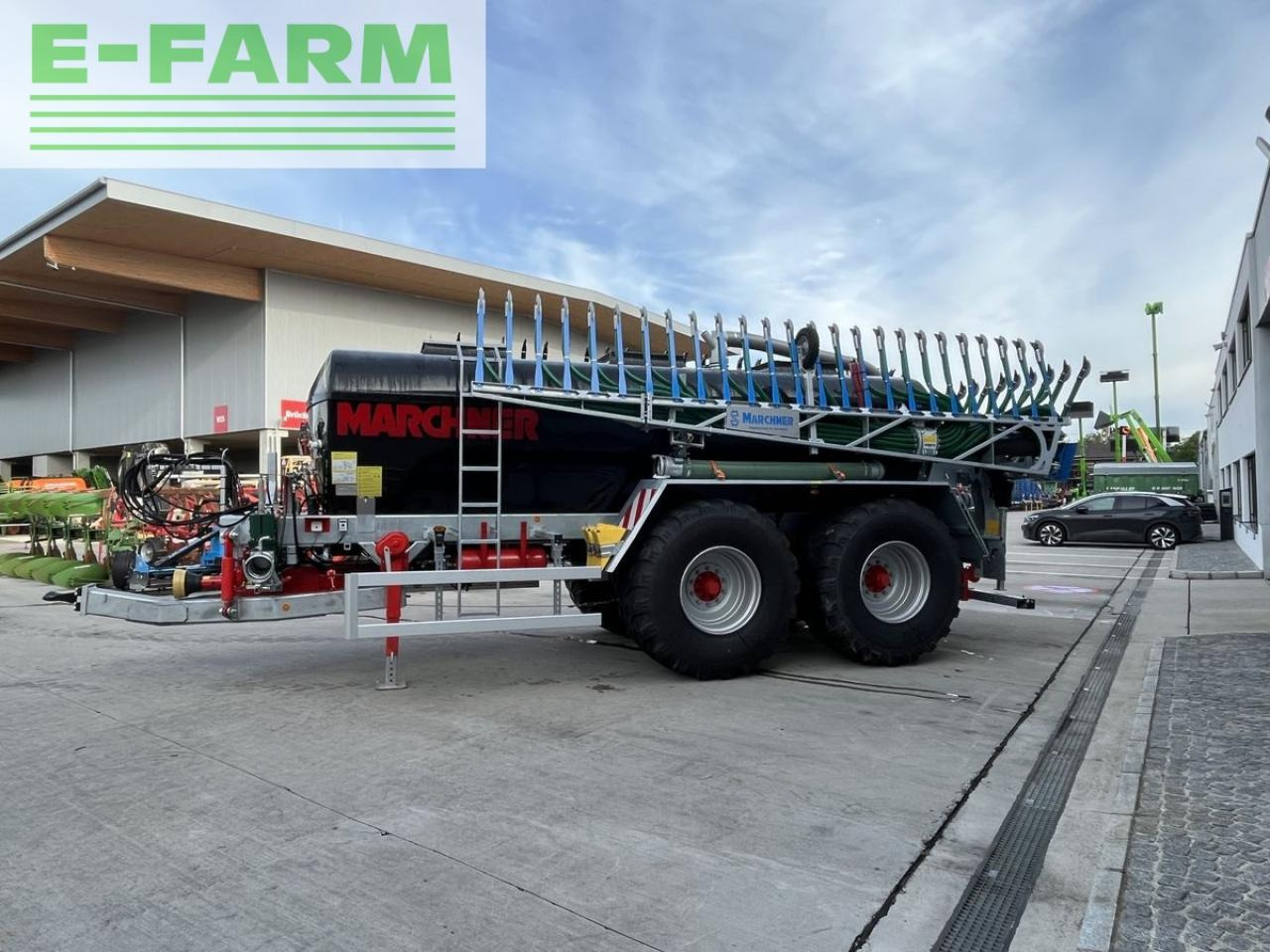 Marchner pumpfasswagen 15500 l tandem - Tonne à lisier: photos 5 Marchner pumpfasswagen 15500 l tandem - Tonne à lisier: photos 5