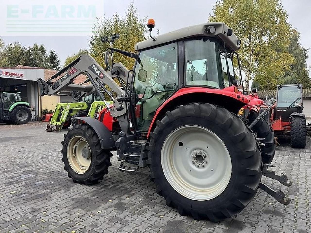 Tracteur agricole Massey Ferguson 5610 dyna-4 + mx t410: photos 8 Tracteur agricole Massey Ferguson 5610 dyna-4 + mx t410: photos 8