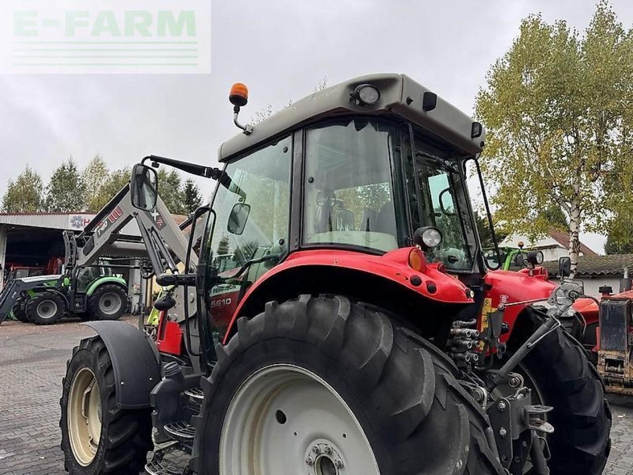 Tracteur agricole Massey Ferguson 5610 dyna-4 + mx t410: photos 24 Tracteur agricole Massey Ferguson 5610 dyna-4 + mx t410: photos 24