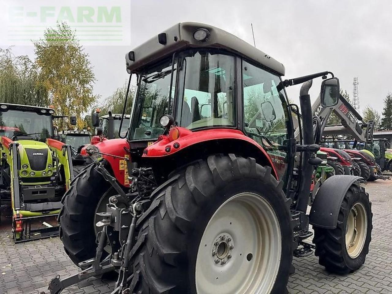 Tracteur agricole Massey Ferguson 5610 dyna-4 + mx t410: photos 20 Tracteur agricole Massey Ferguson 5610 dyna-4 + mx t410: photos 20