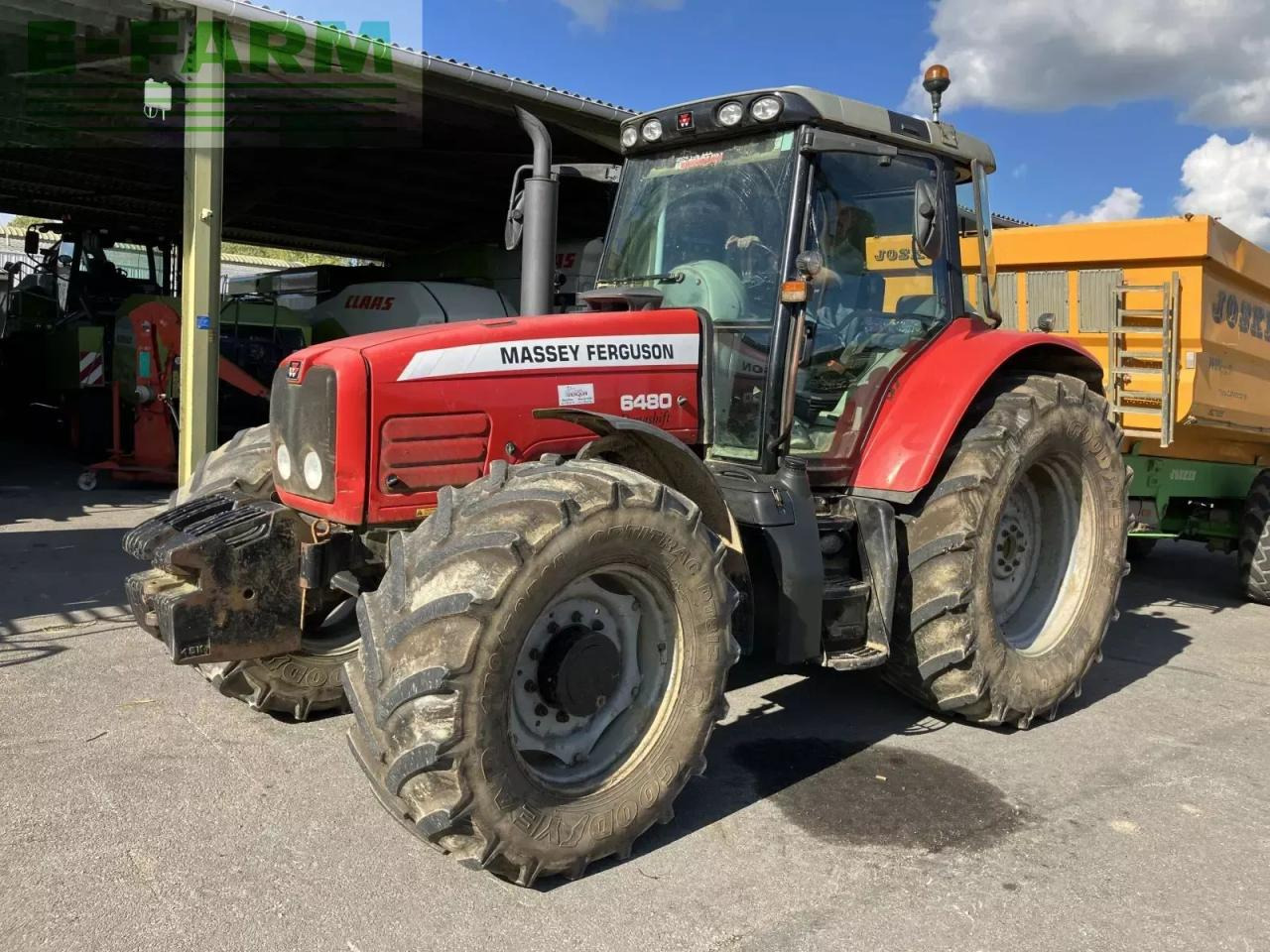 Massey Ferguson 6480 - Tracteur agricole: photos 1 Massey Ferguson 6480 - Tracteur agricole: photos 1