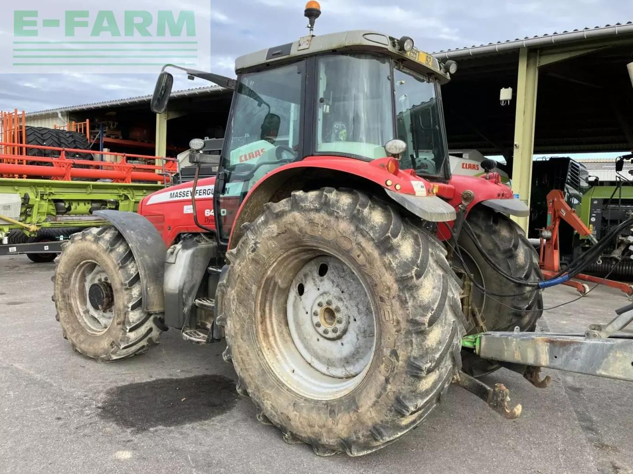 Massey Ferguson 6480 - Tracteur agricole: photos 2 Massey Ferguson 6480 - Tracteur agricole: photos 2