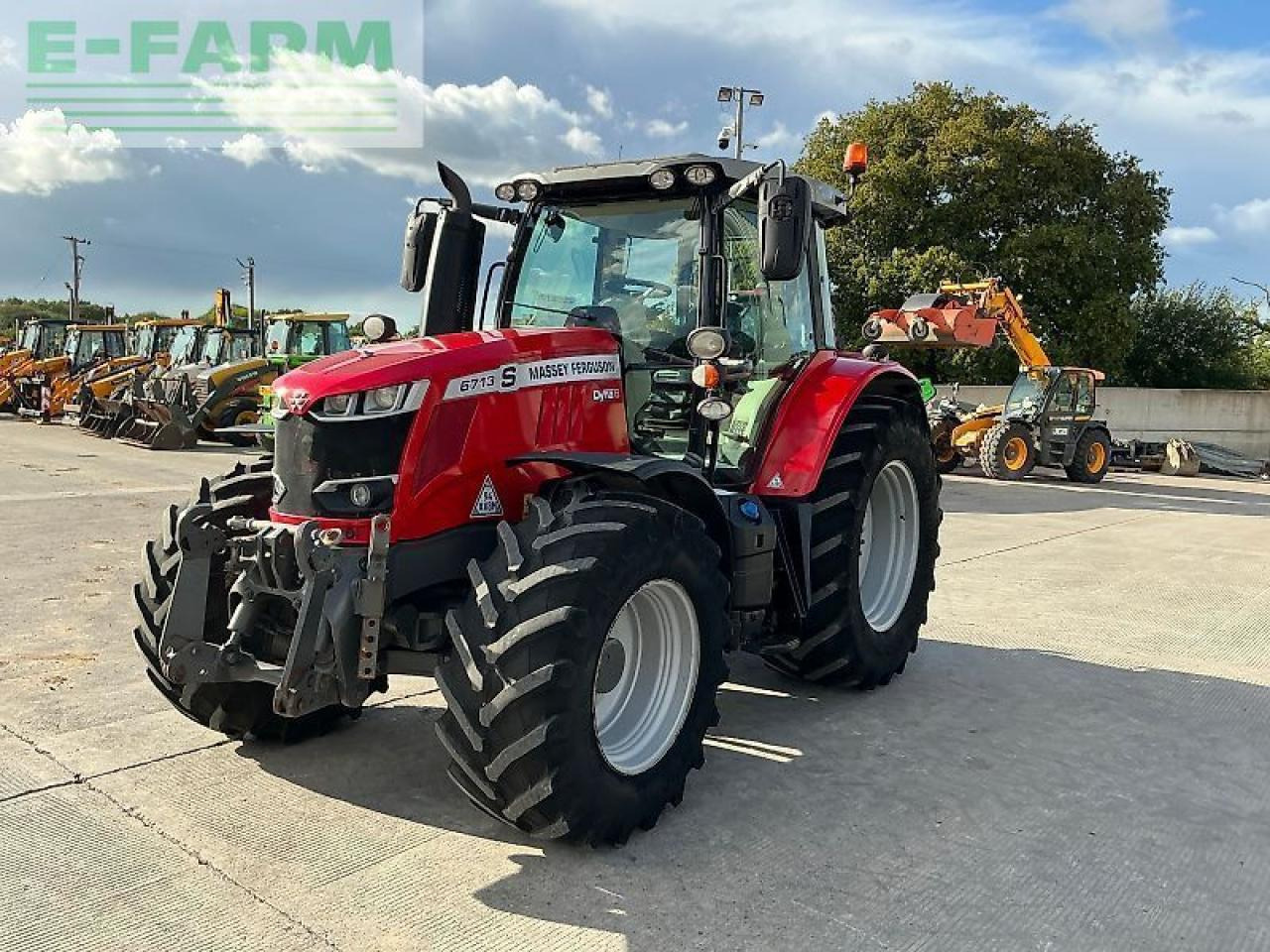 Massey Ferguson 6713s dyna6 tractor (st24311) - Tracteur agricole: photos 4 Massey Ferguson 6713s dyna6 tractor (st24311) - Tracteur agricole: photos 4