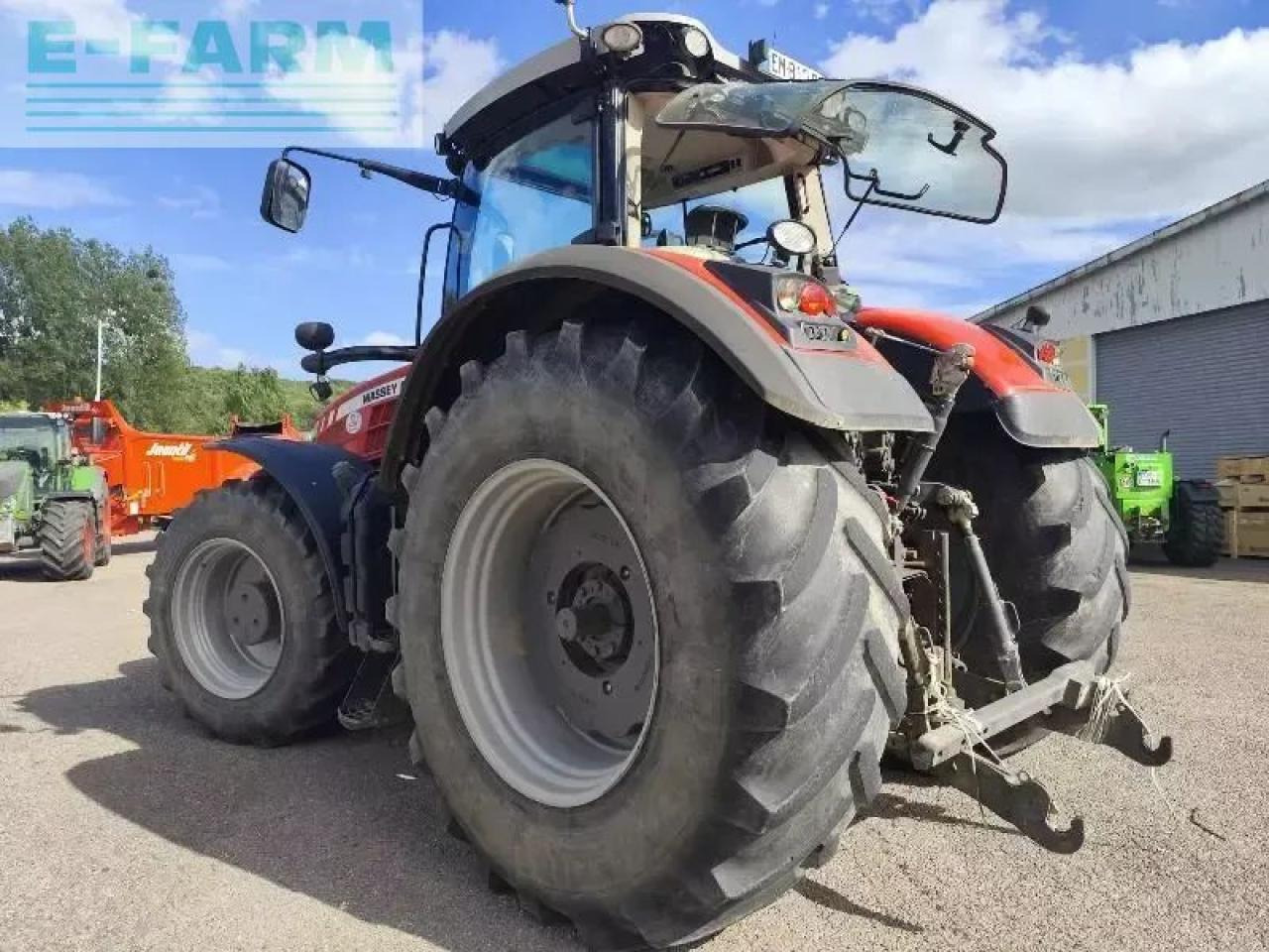 Massey Ferguson 8732 - Tracteur agricole: photos 4 Massey Ferguson 8732 - Tracteur agricole: photos 4