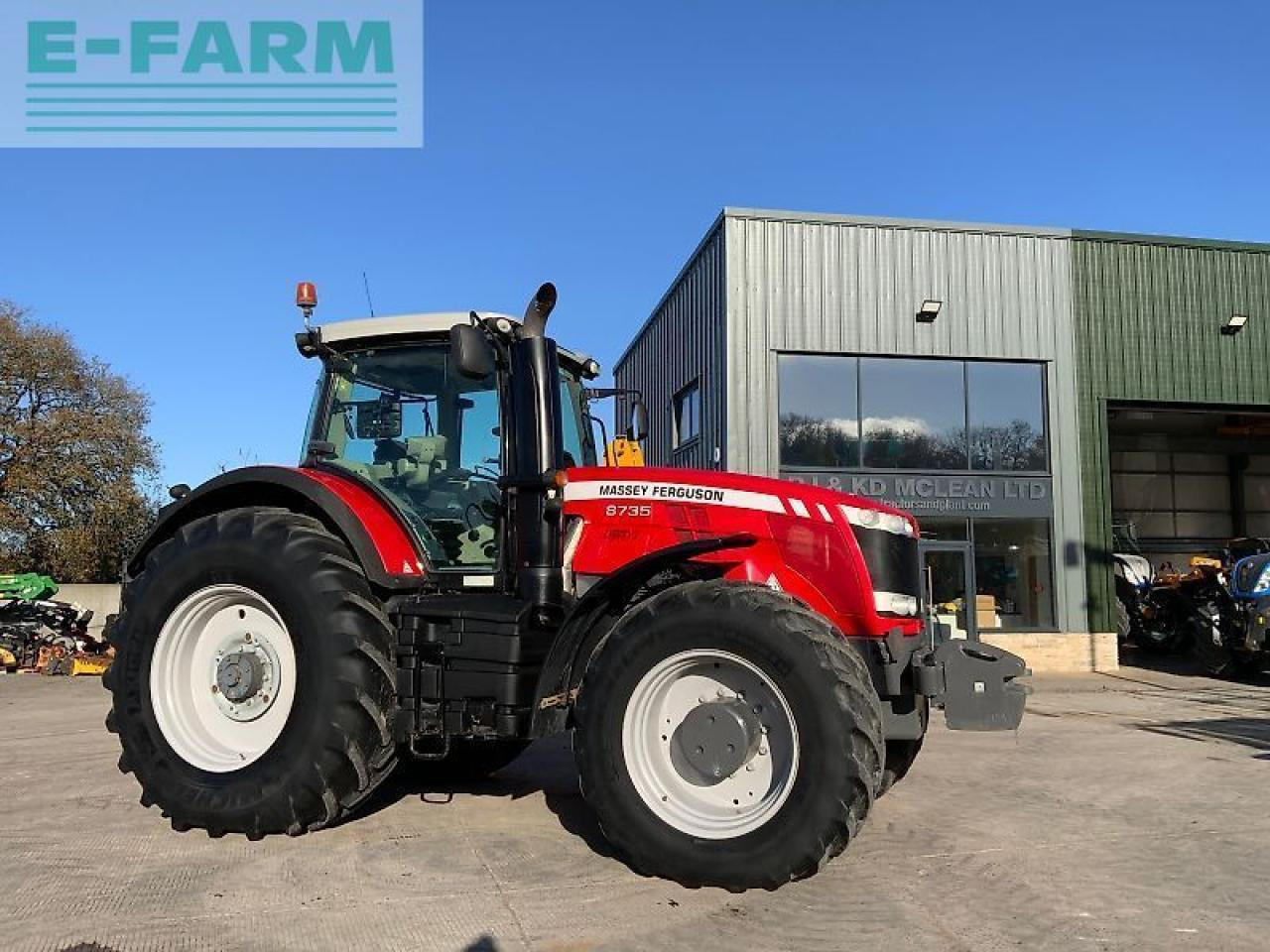 Massey Ferguson 8735 dyna vt tractor (st25013) - Tracteur agricole: photos 2 Massey Ferguson 8735 dyna vt tractor (st25013) - Tracteur agricole: photos 2