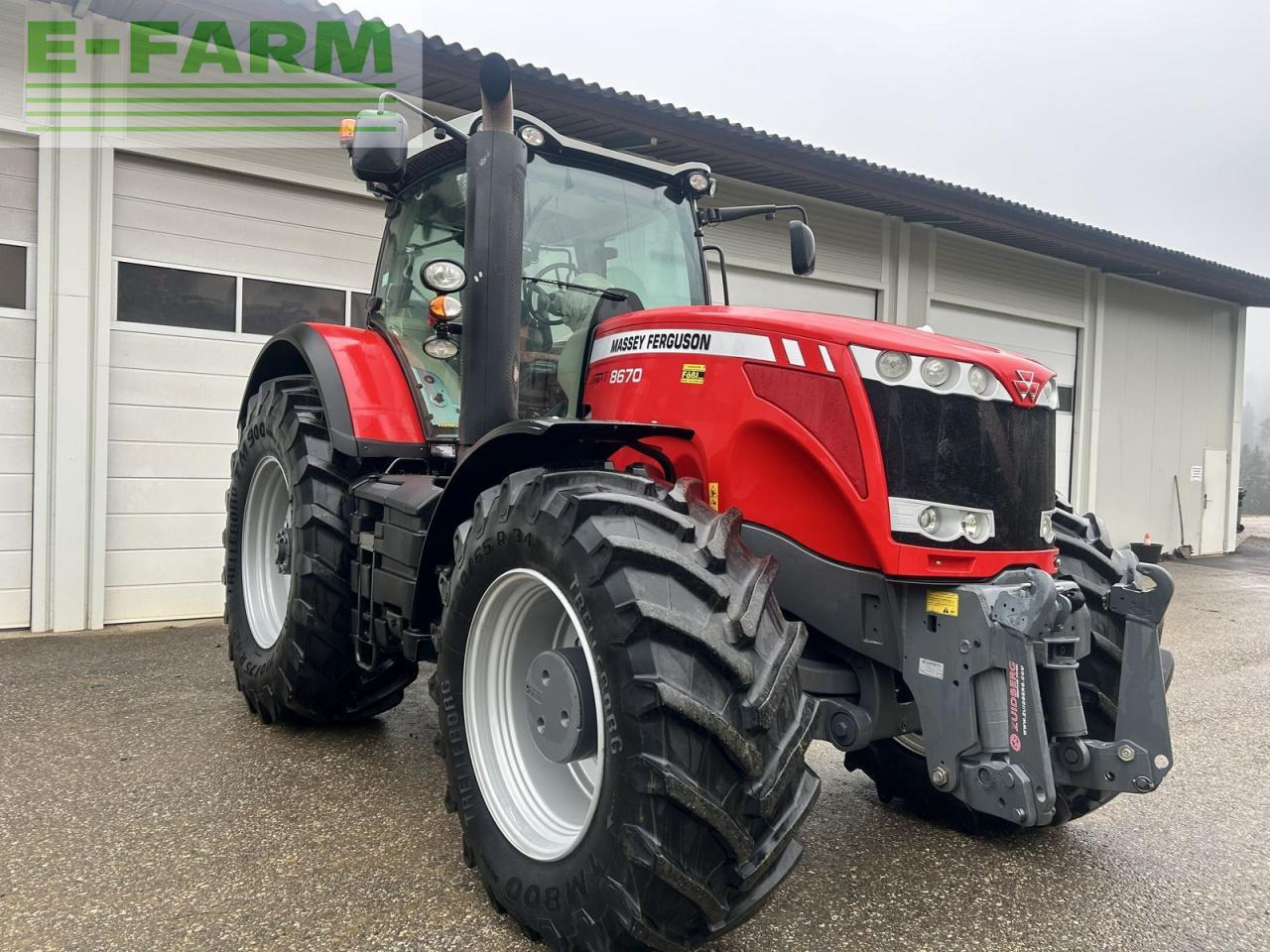 Massey Ferguson mf 8670 dyna-vt - Tracteur agricole: photos 3 Massey Ferguson mf 8670 dyna-vt - Tracteur agricole: photos 3