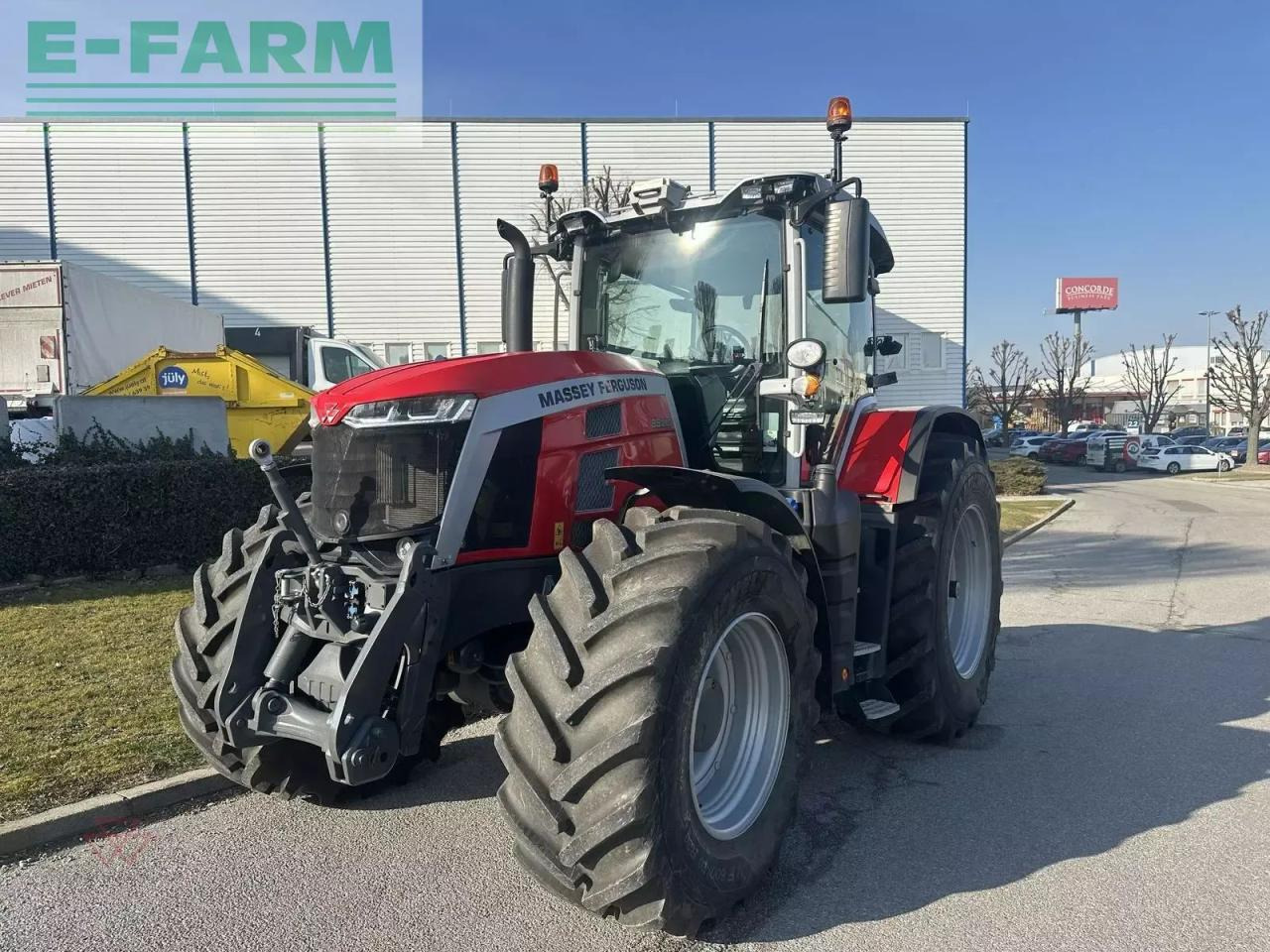 Massey Ferguson mf 8s.205 - Tracteur agricole: photos 3 Massey Ferguson mf 8s.205 - Tracteur agricole: photos 3
