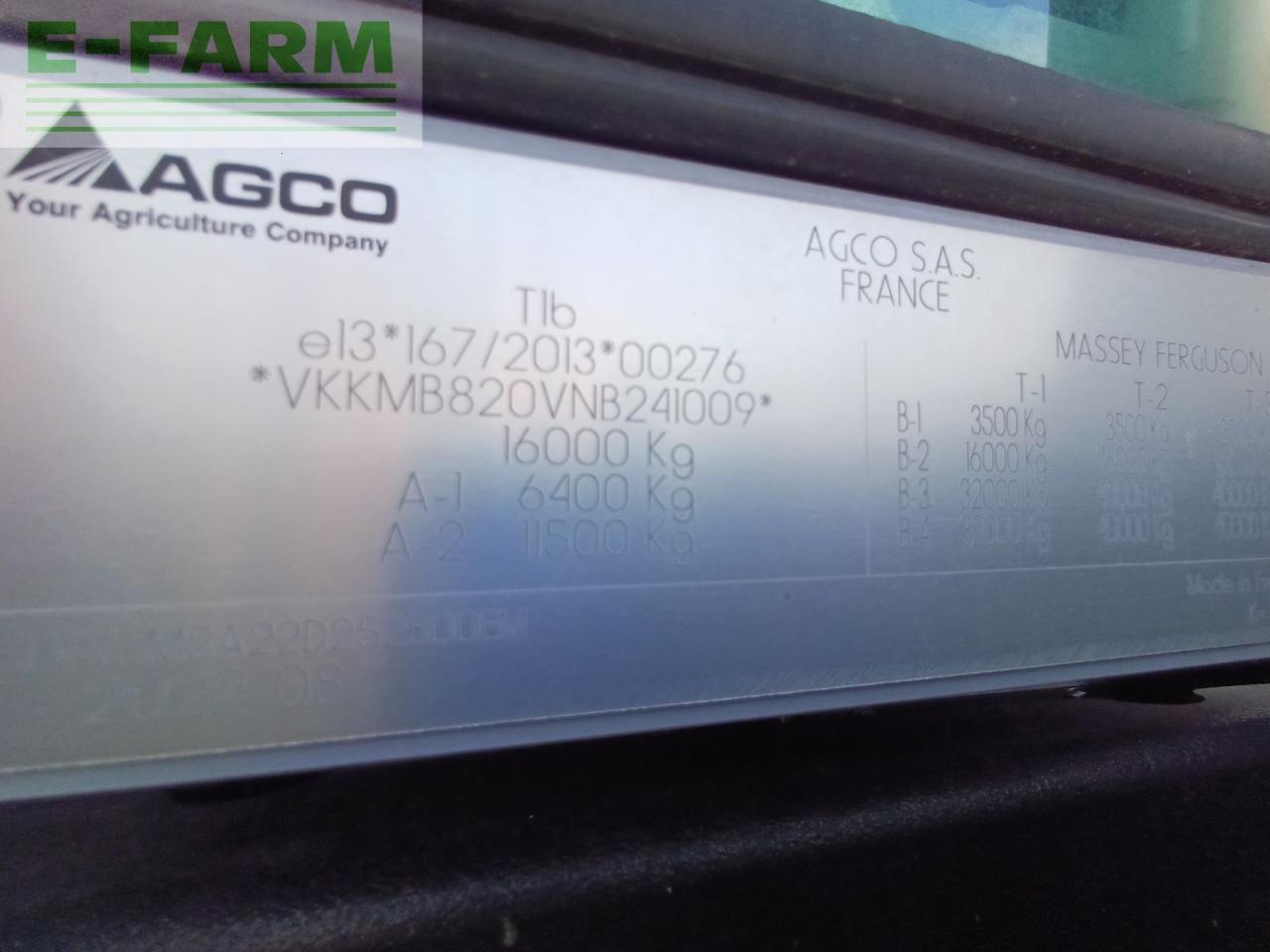 Massey Ferguson mf 8s.225 - Tracteur agricole: photos 2 Massey Ferguson mf 8s.225 - Tracteur agricole: photos 2