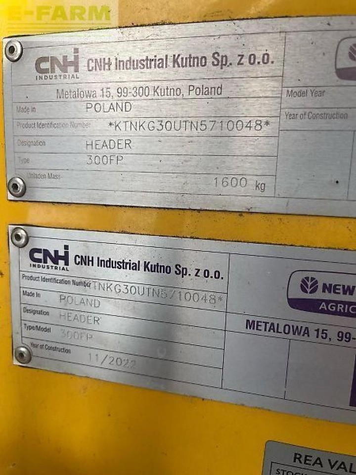 New Holland 3m - Accessoire aux ensileuses: photos 4 New Holland 3m - Accessoire aux ensileuses: photos 4