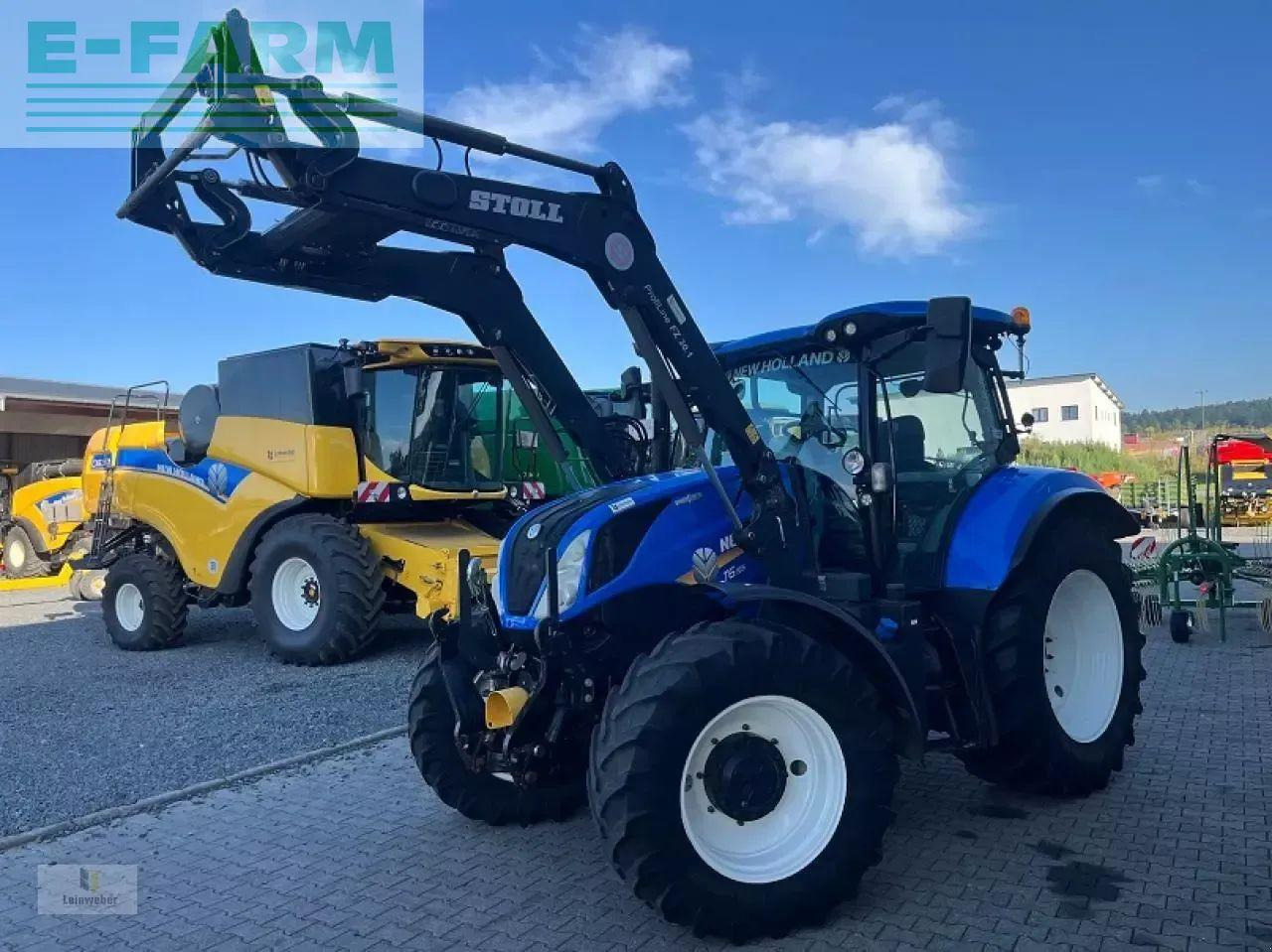 New Holland t 6.155 ac - Tracteur agricole: photos 2 New Holland t 6.155 ac - Tracteur agricole: photos 2