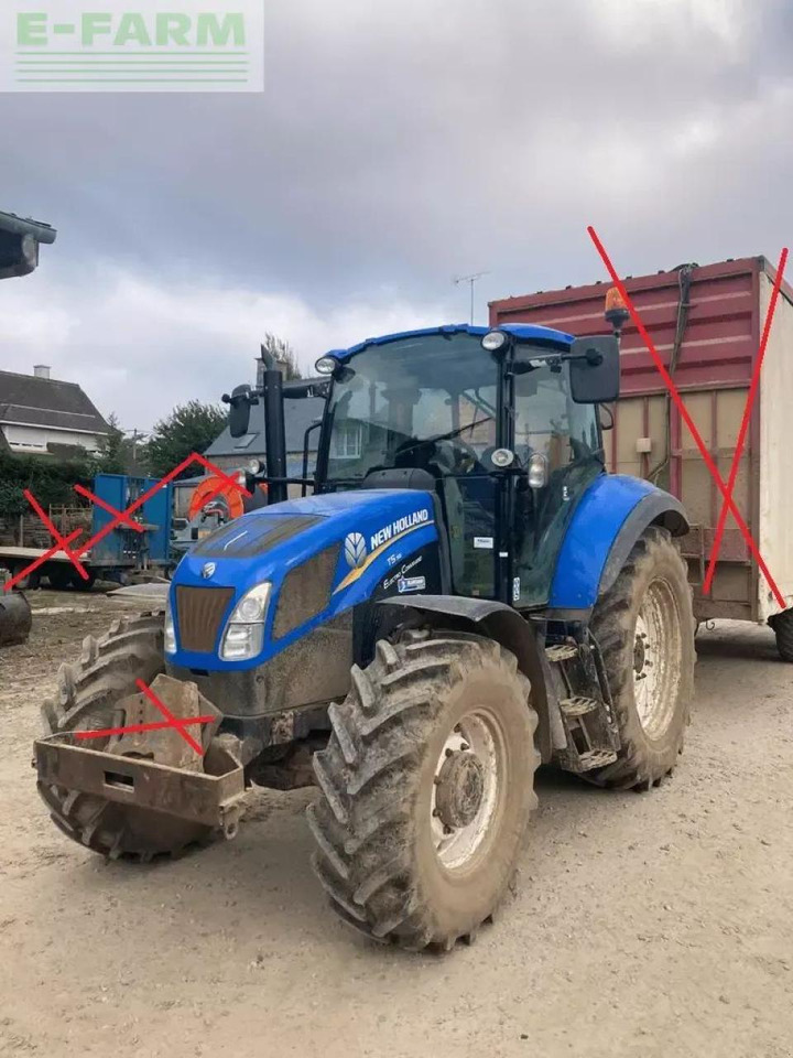 New Holland t5 95 electro command - Tracteur agricole: photos 1 New Holland t5 95 electro command - Tracteur agricole: photos 1