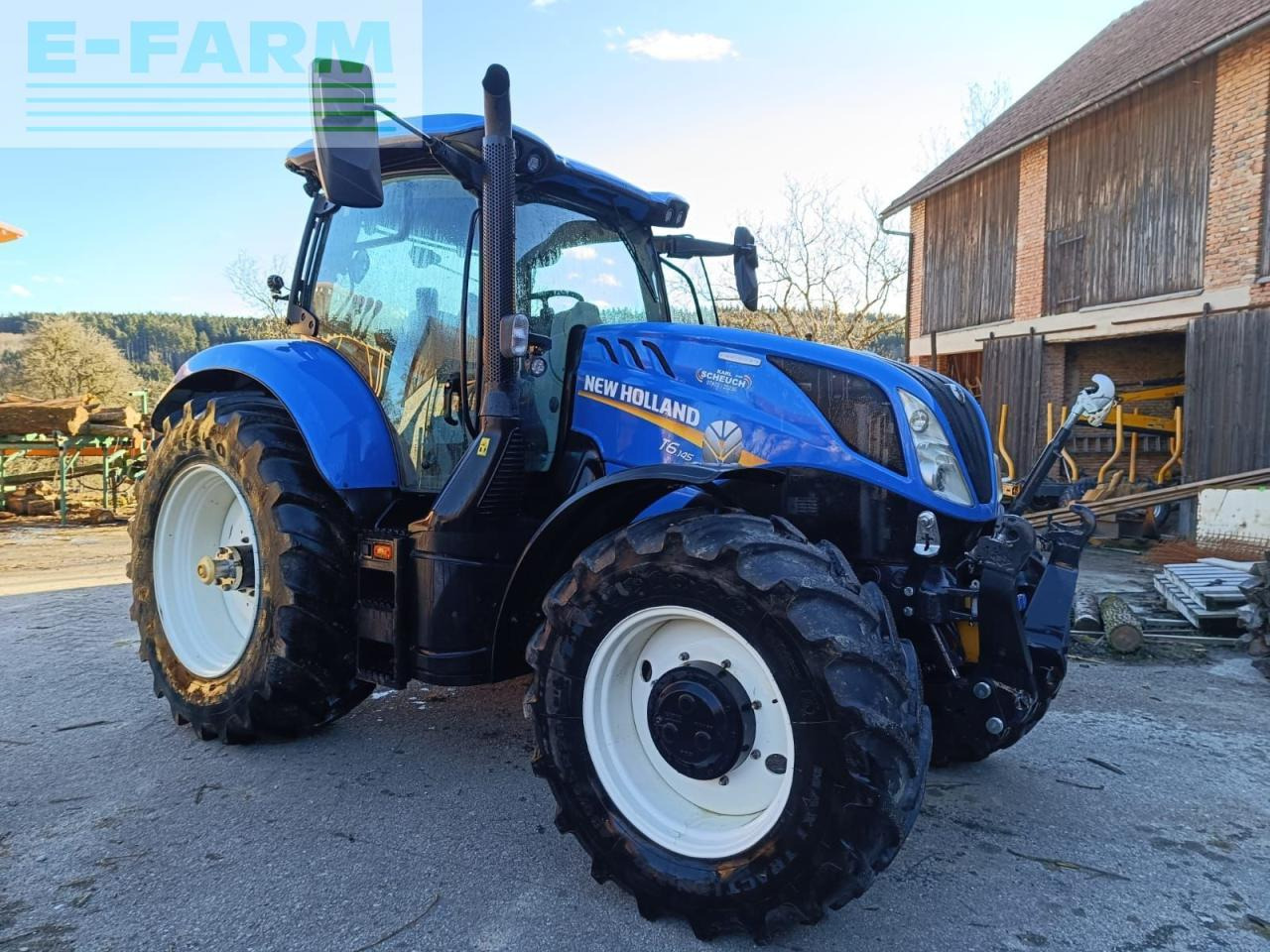 New Holland t6.145 dynamic command sidewinder ii - Tracteur agricole: photos 3 New Holland t6.145 dynamic command sidewinder ii - Tracteur agricole: photos 3