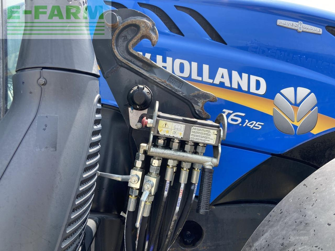 New Holland t6.145 stage v - Tracteur agricole: photos 5 New Holland t6.145 stage v - Tracteur agricole: photos 5