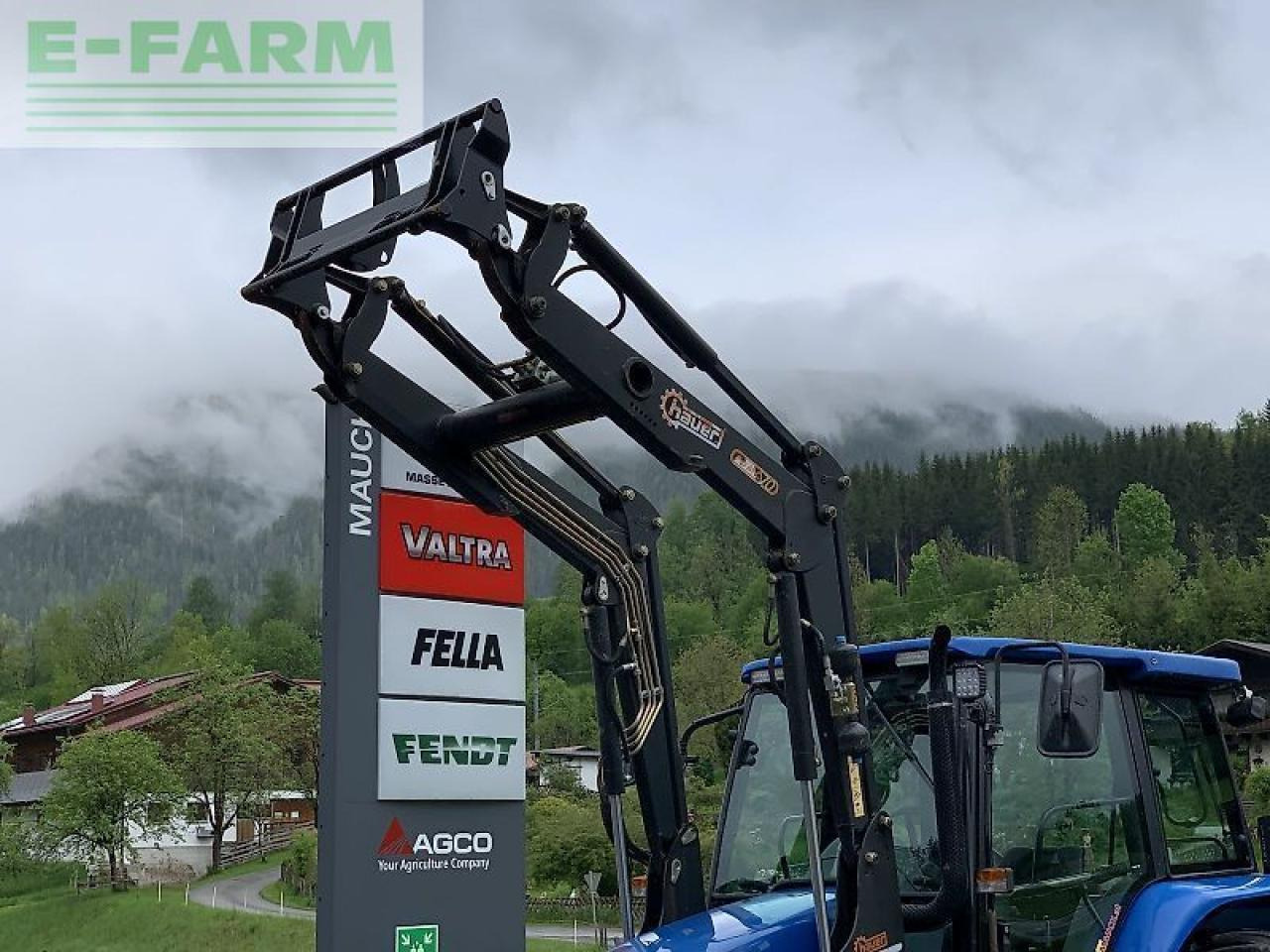 New Holland tl 70 a + hauer frontlader A - Tracteur agricole: photos 3 New Holland tl 70 a + hauer frontlader A - Tracteur agricole: photos 3