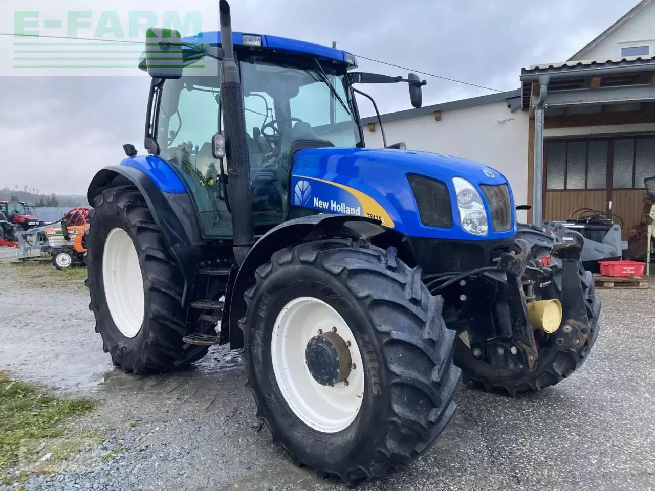 New Holland ts 135 - Tracteur agricole: photos 5 New Holland ts 135 - Tracteur agricole: photos 5