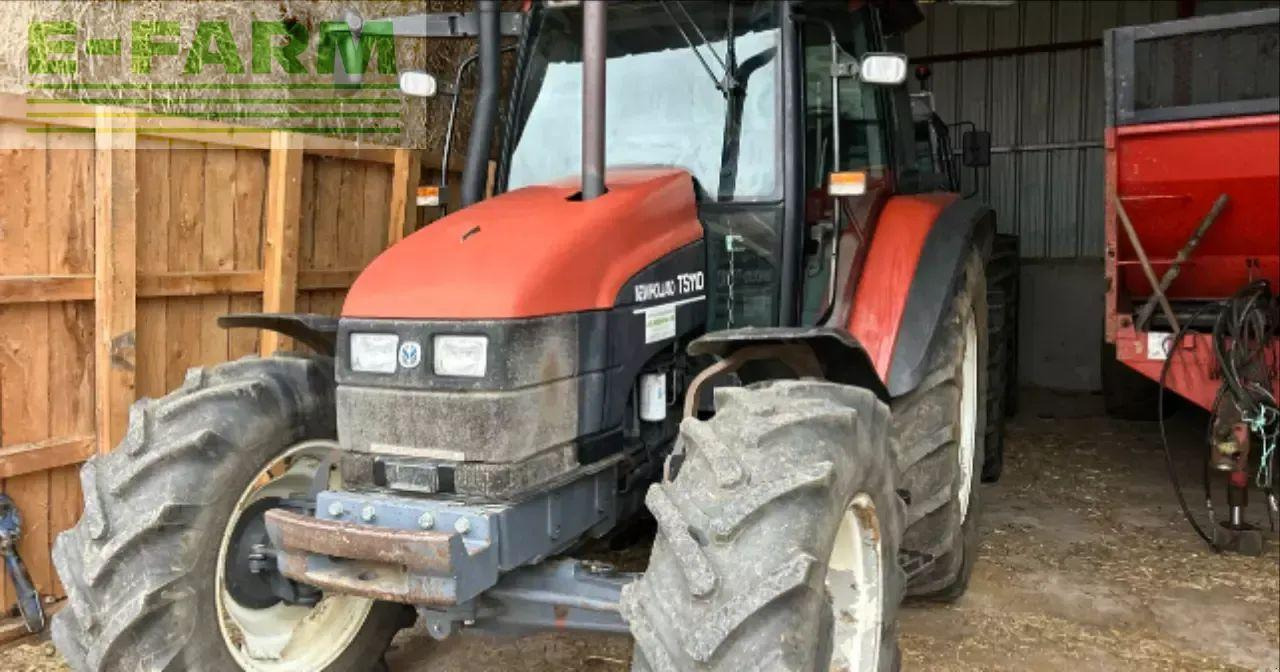 New Holland ts110 - Tracteur agricole: photos 1 New Holland ts110 - Tracteur agricole: photos 1