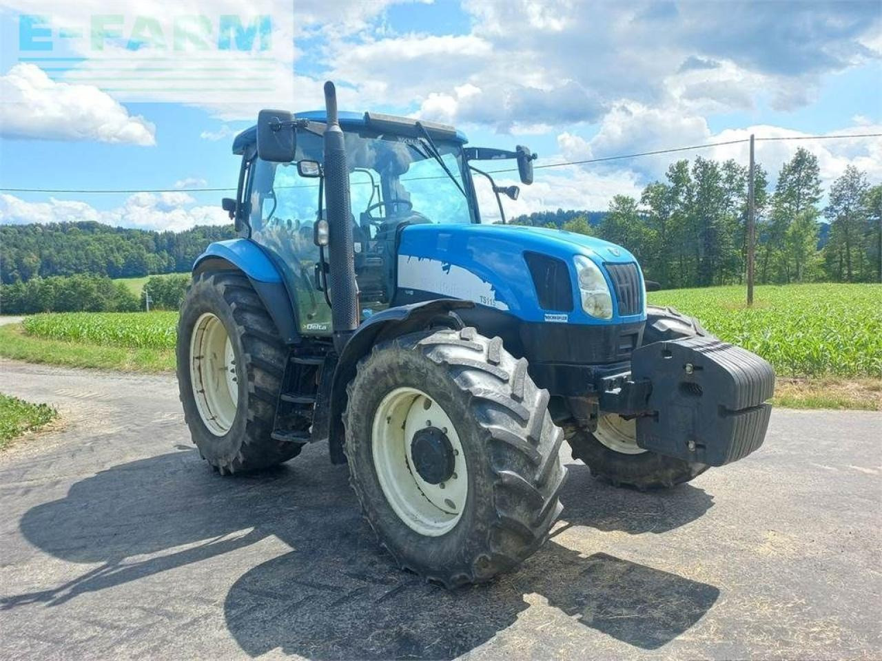 New Holland ts115a delta Delta - Tracteur agricole: photos 3 New Holland ts115a delta Delta - Tracteur agricole: photos 3