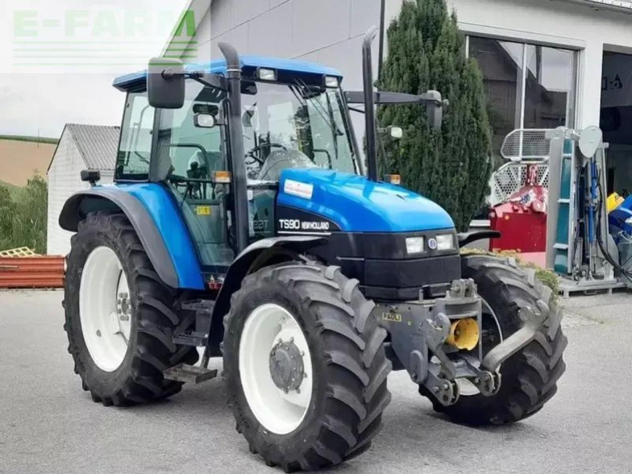 New Holland ts90 - Tracteur agricole: photos 2 New Holland ts90 - Tracteur agricole: photos 2