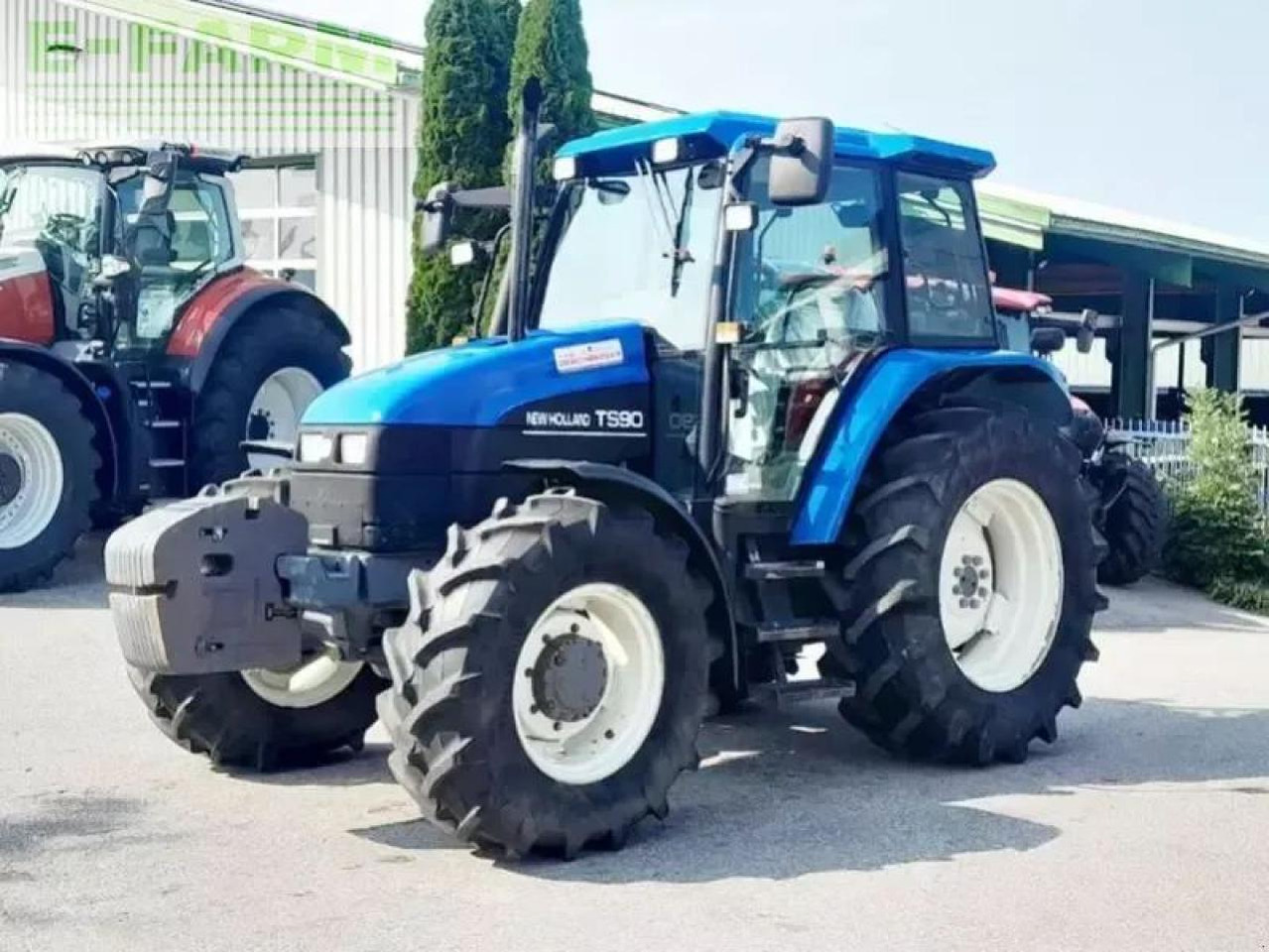 New Holland ts90 - Tracteur agricole: photos 1 New Holland ts90 - Tracteur agricole: photos 1