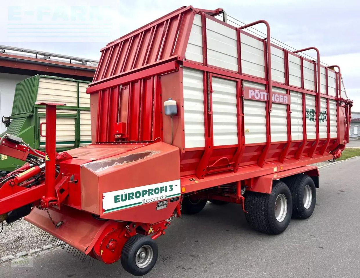 Pöttinger europrofi 3 d mit 16-tonnen zul gg - wenig gelaufen - Autochargeuse: photos 1 Pöttinger europrofi 3 d mit 16-tonnen zul gg - wenig gelaufen - Autochargeuse: photos 1