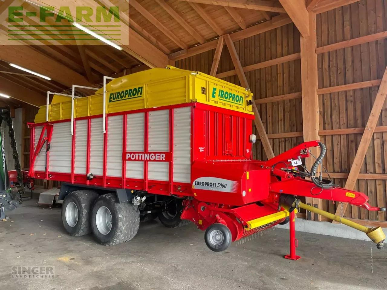 Pöttinger europrofi 5000 - Autochargeuse: photos 1 Pöttinger europrofi 5000 - Autochargeuse: photos 1