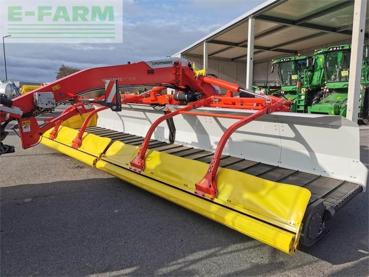 Pöttinger mergento vt 9220 - Faneuse: photos 1 Pöttinger mergento vt 9220 - Faneuse: photos 1