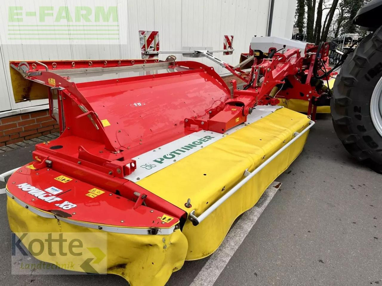 Faucheuse Pöttinger novacat x8 ed: photos 8