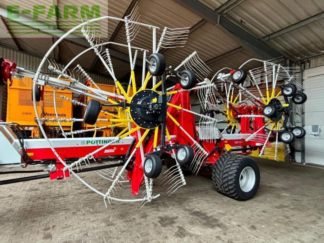 Pöttinger top 1403 c - Faneuse: photos 1 Pöttinger top 1403 c - Faneuse: photos 1