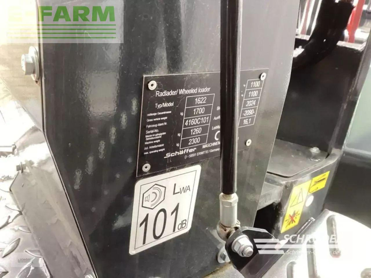 Schäffer 1622 - Chargeuse sur pneus: photos 4 Schäffer 1622 - Chargeuse sur pneus: photos 4