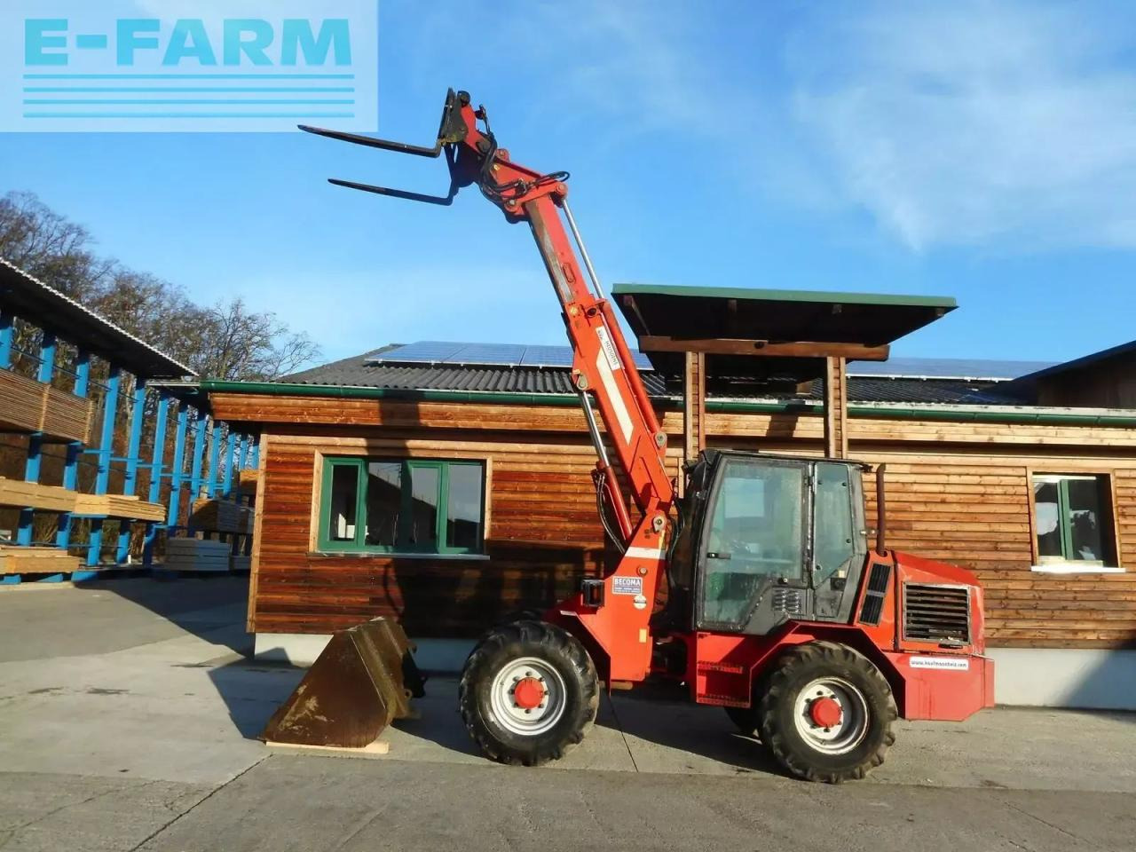 Schäffer 870t mit teleskoparm und euro aufnahme - Mini pelle: photos 1 Schäffer 870t mit teleskoparm und euro aufnahme - Mini pelle: photos 1