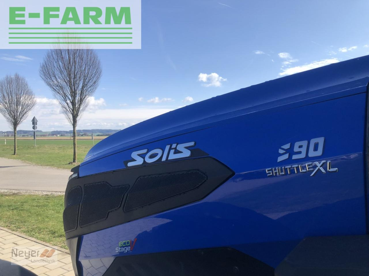 Solis 90 stage v - Tracteur agricole: photos 5 Solis 90 stage v - Tracteur agricole: photos 5