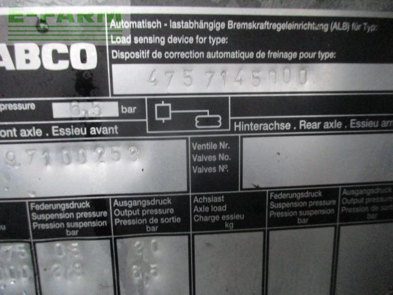 Stapel 19.500 ltr. mit 27m - Tonne à lisier: photos 5 Stapel 19.500 ltr. mit 27m - Tonne à lisier: photos 5