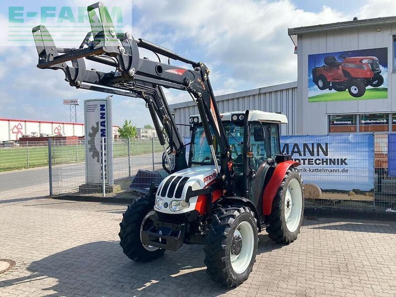 Steyr 370 kompakt - Tracteur agricole: photos 1 Steyr 370 kompakt - Tracteur agricole: photos 1