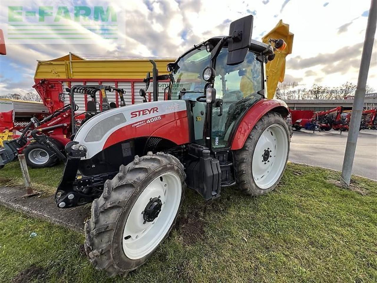 Steyr 4085 kompakt et profi - Tracteur agricole: photos 1 Steyr 4085 kompakt et profi - Tracteur agricole: photos 1