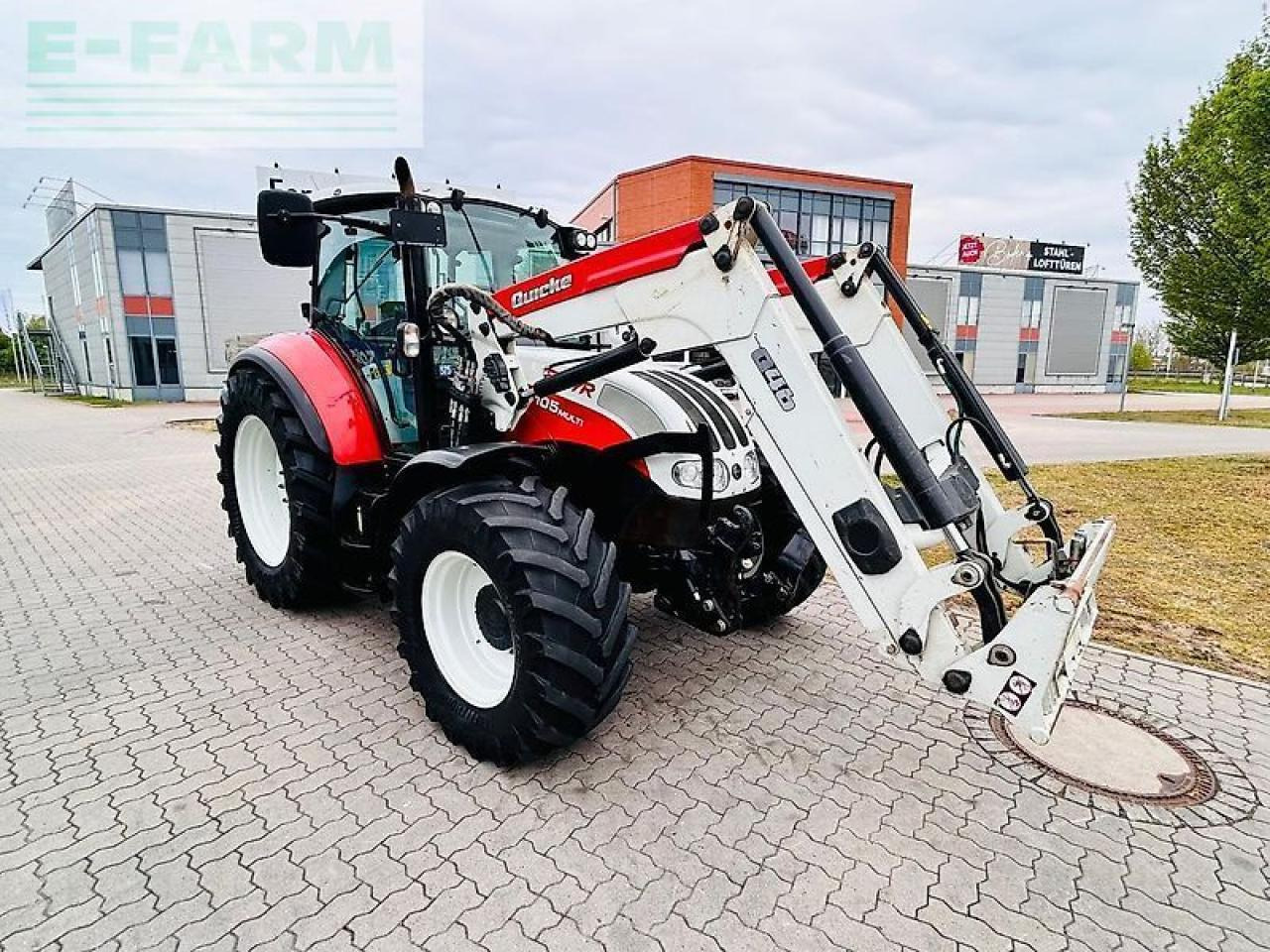 Steyr 4105 multi - Tracteur agricole: photos 3 Steyr 4105 multi - Tracteur agricole: photos 3