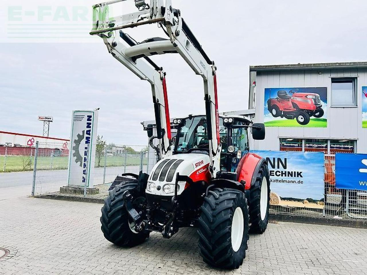 Steyr 4105 multi - Tracteur agricole: photos 1 Steyr 4105 multi - Tracteur agricole: photos 1