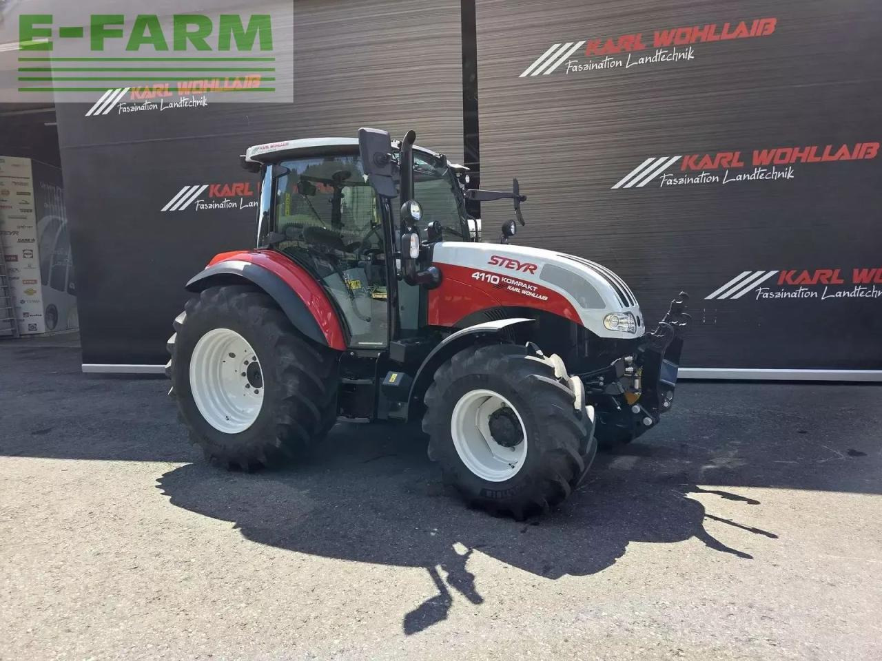 Steyr 4110 kompakt (stage v) - Tracteur agricole: photos 3 Steyr 4110 kompakt (stage v) - Tracteur agricole: photos 3