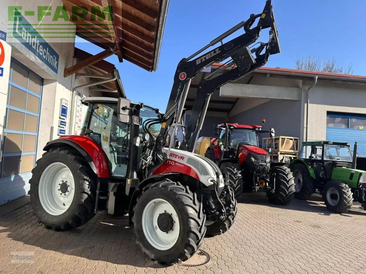 Steyr 4110 multi - Tracteur agricole: photos 5 Steyr 4110 multi - Tracteur agricole: photos 5