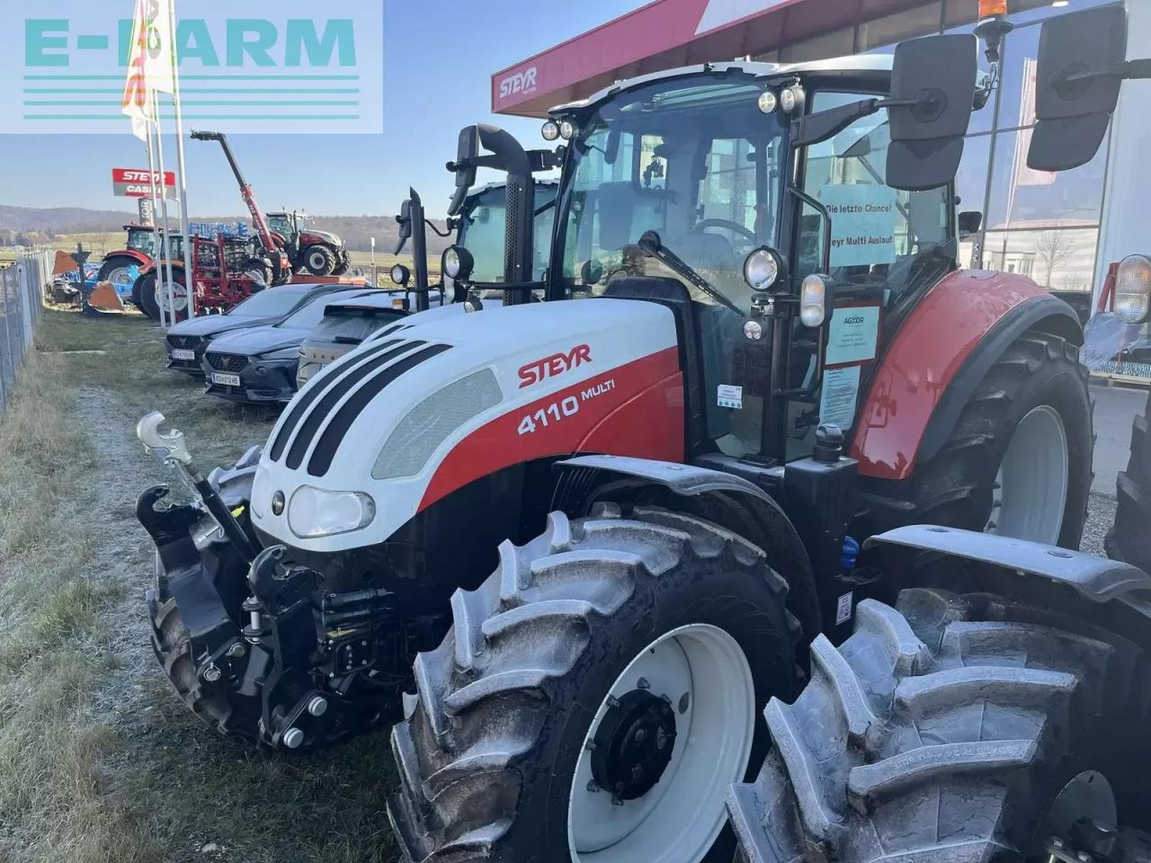 Steyr 4110 multi (stage v) - Tracteur agricole: photos 1 Steyr 4110 multi (stage v) - Tracteur agricole: photos 1