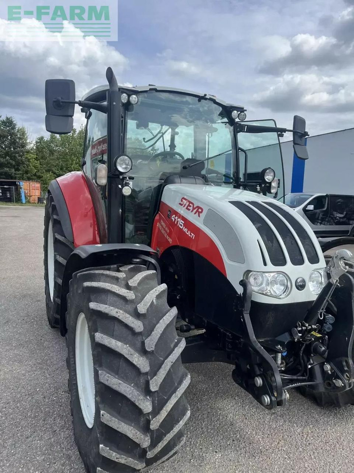Steyr 4115 multi profi - Tracteur agricole: photos 1 Steyr 4115 multi profi - Tracteur agricole: photos 1