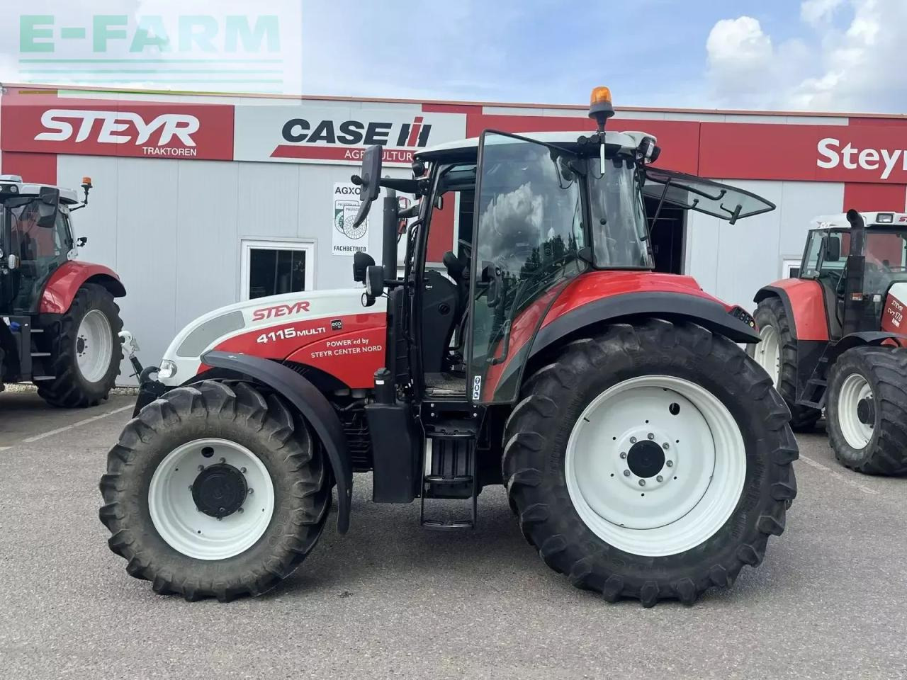 Steyr 4115 multi profi - Tracteur agricole: photos 3 Steyr 4115 multi profi - Tracteur agricole: photos 3