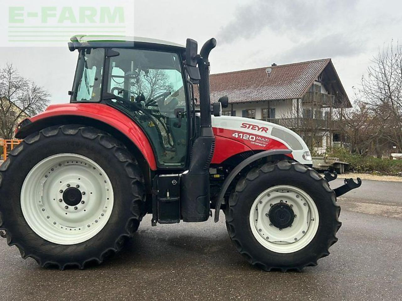 Steyr 4120 multi ecotech - Tracteur agricole: photos 4 Steyr 4120 multi ecotech - Tracteur agricole: photos 4