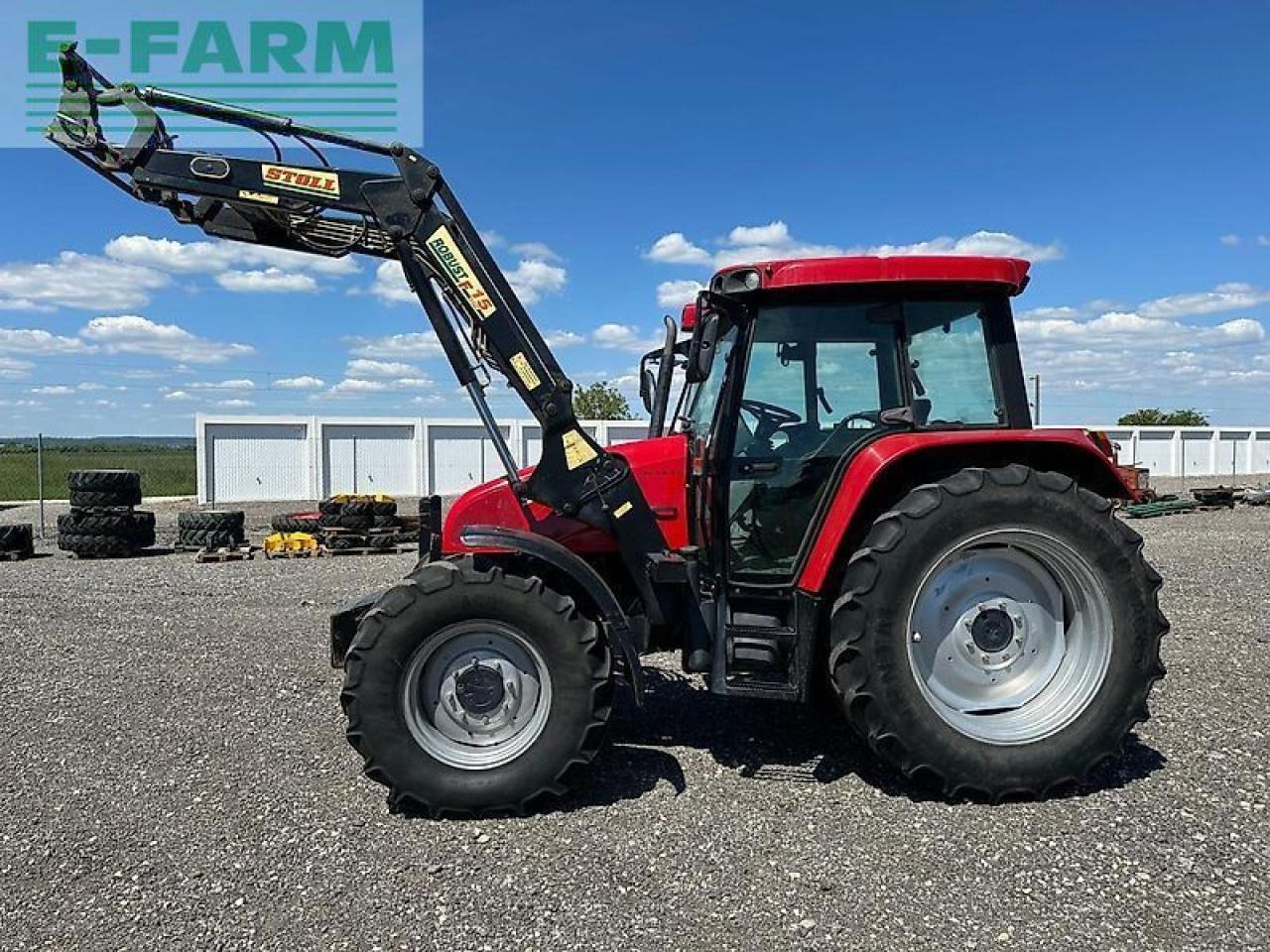 Steyr 9080m mit stoll frontlader - Tracteur agricole: photos 1 Steyr 9080m mit stoll frontlader - Tracteur agricole: photos 1
