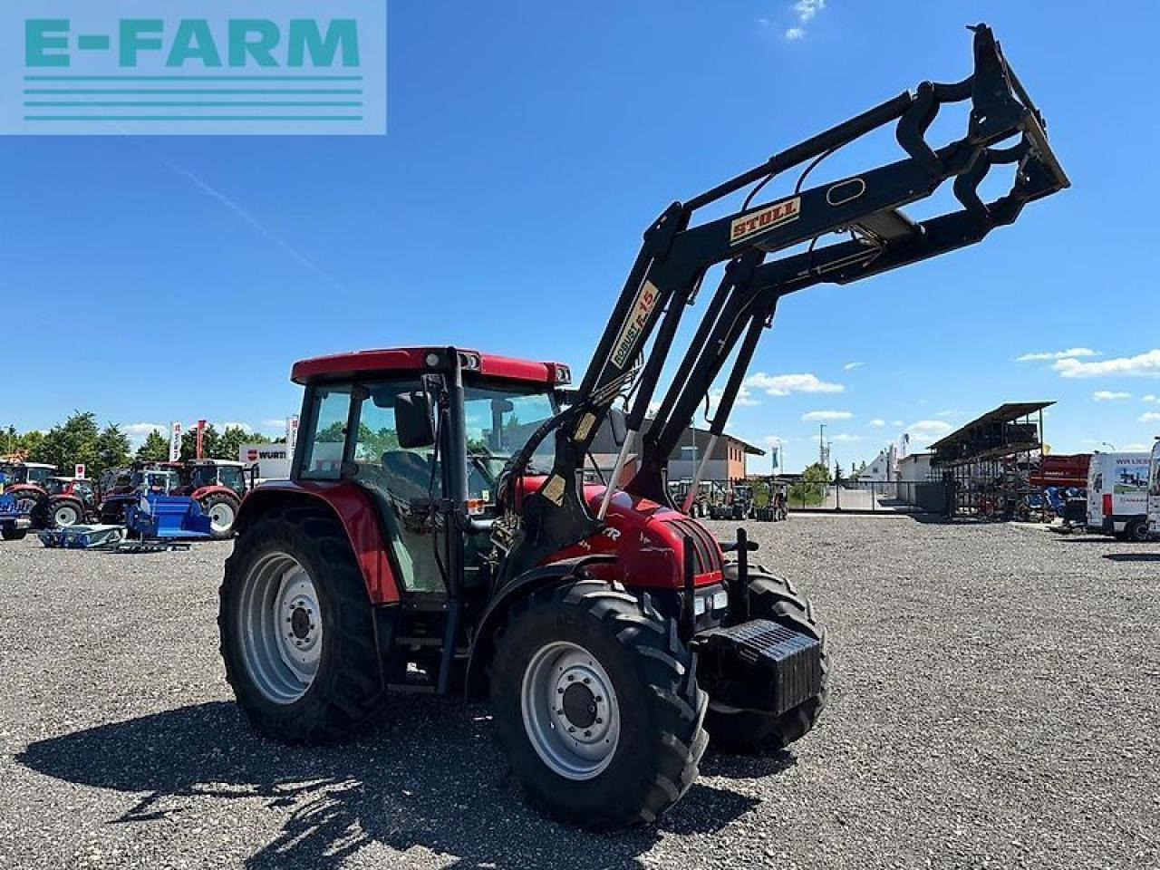 Steyr 9080m mit stoll frontlader - Tracteur agricole: photos 3 Steyr 9080m mit stoll frontlader - Tracteur agricole: photos 3